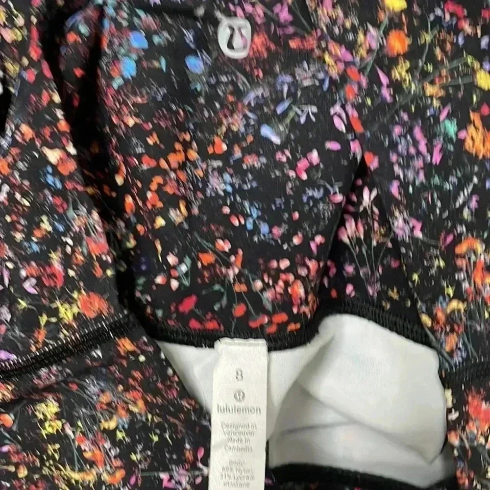 Lululemon Wunder under high-rise, roll down crop 11 25”